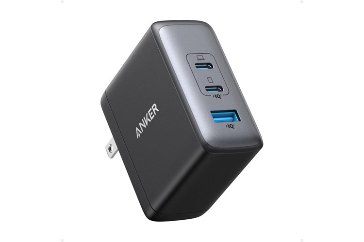 Adapter Sạc 3 cổng USB Type C IQ3 100W Anker A2145 Màu Đen