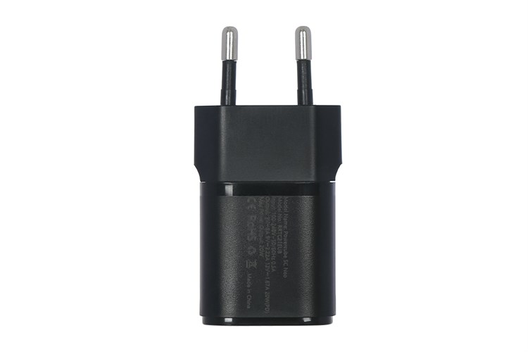 Adapter Sạc Type C PD 20W Rockrose Powercube SC NEO Màu Đen