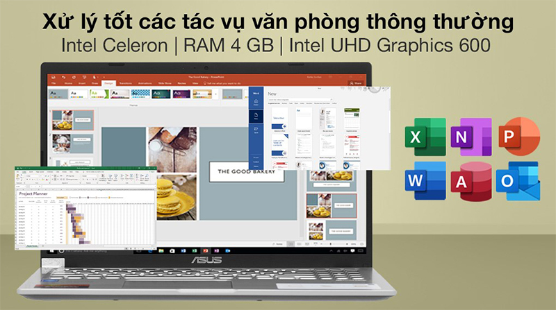 Xử lý tốt các tác vụ văn phòng