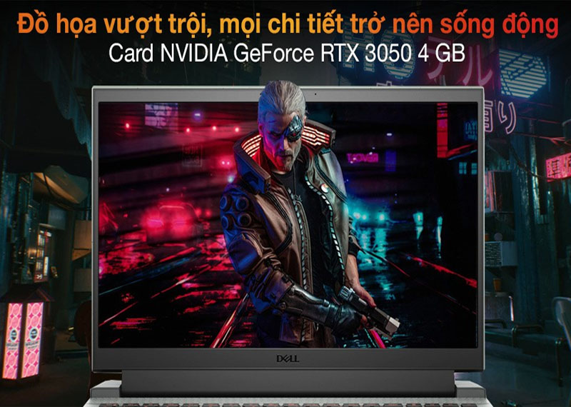 Dell Gaming G15 5515 R5 5600H có đồ họa vượt trội 