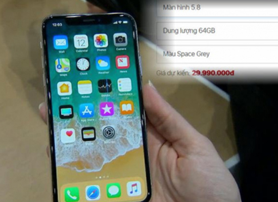 So sánh cấu hình của iPhone X và Galaxy Note 8