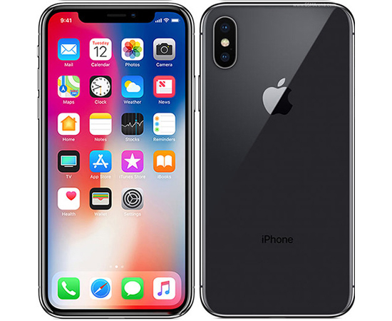 iPhone x với màn hình tải thỏ đẹp mắt