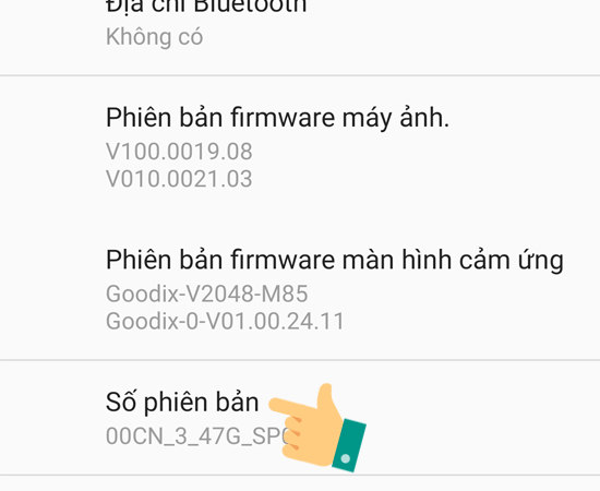 Bước 4: Ở mục Giới thiệu điện thoại, hãy chạm nhiều lần vào dòng Số phiên bản cho đến khi trên màn hình hiển thị thông báo Bạn đã là nhà phát triển!