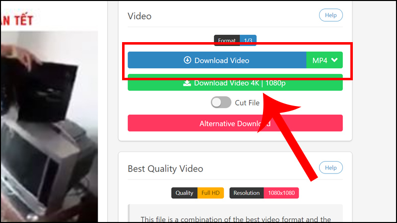 Tải video YouTube với SaveTheVideo