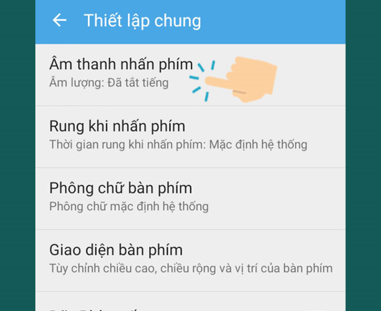 Bước 5: Cuối cùng bạn hãy tắt đi âm thanh và rung.