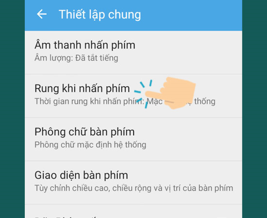 Bước 5: Cuối cùng bạn hãy tắt đi âm thanh và rung.