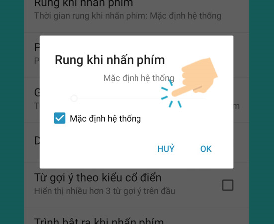 Bước 5: Cuối cùng bạn hãy tắt đi âm thanh và rung.