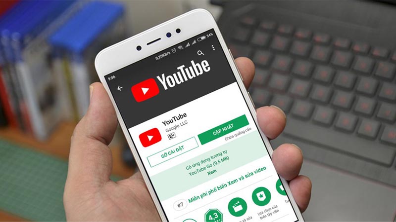 Cập nhật YouTube lên phiên bản mới nhất