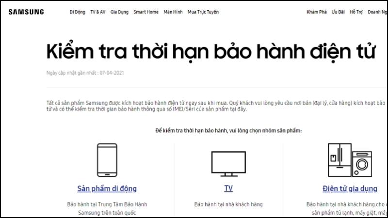 Trang web chính hãng