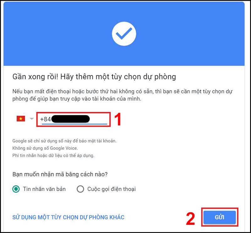 Cách bật tính năng xác minh mật khẩu 2 bước trong Gmail không bị hack