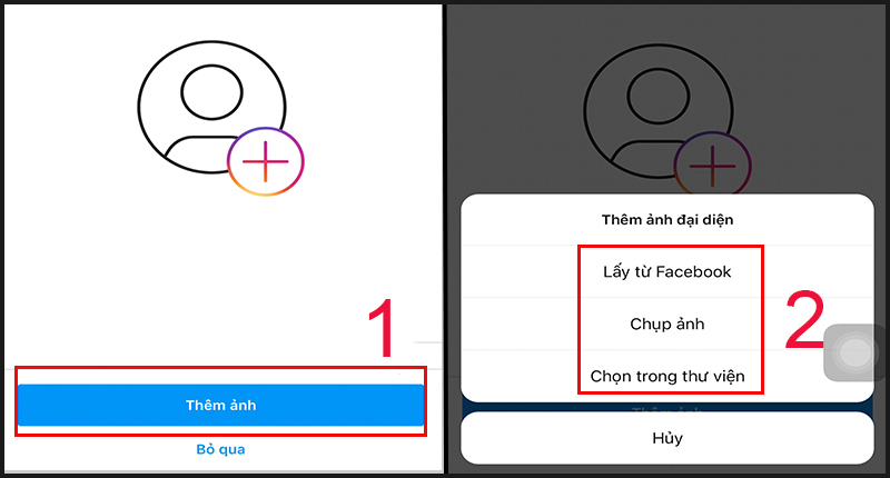 Thêm ảnh đại diện