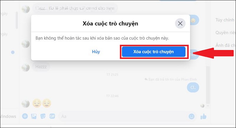 Xác nhận xóa