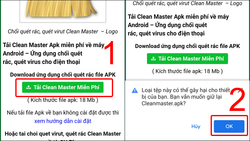 Tải Clean Master