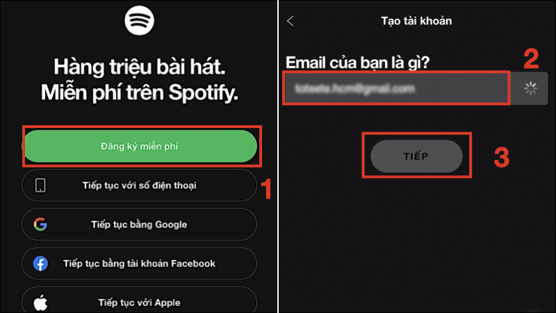 Nhập Email của bạn để đăng ký