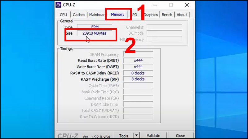 Xem size để biết dung lượng
