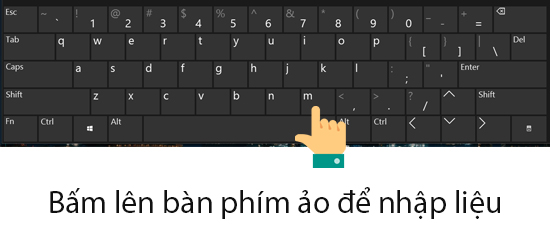 Cách kích hoạt bàn phím ảo trên laptop Windows 10