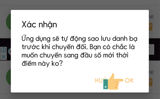 xác nhận