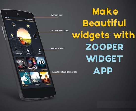 ứng dụng Zooper Widget