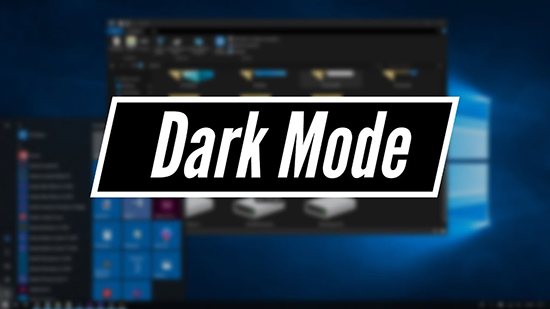 Thiết lập chế độ Dark Mode trên Windows 10 October 1809