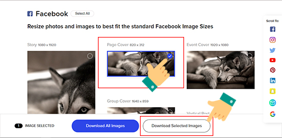 Thấy những kích thước ảnh chuẩn khi đăng lên Facebook