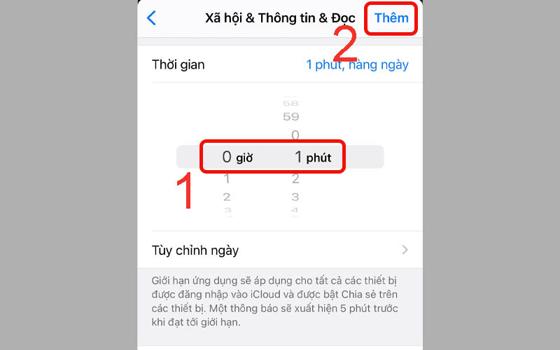 Chình thời gian mong muốn