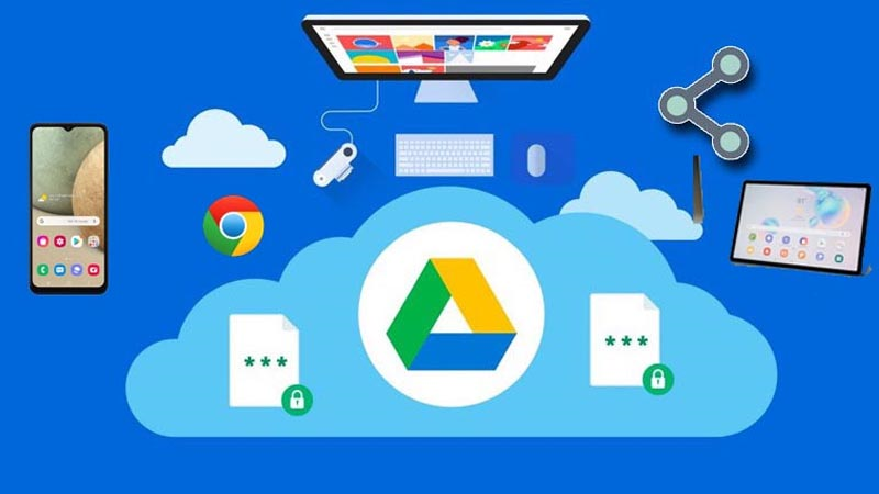 Google Drive hỗ trợ trên nhiều thiết bị, nền tảng