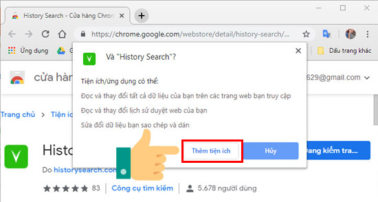 Thêm tiện ích