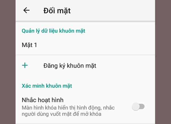 Hướng dẫn cài đặt nhận diện khuôn mặt trên Coolpad N5