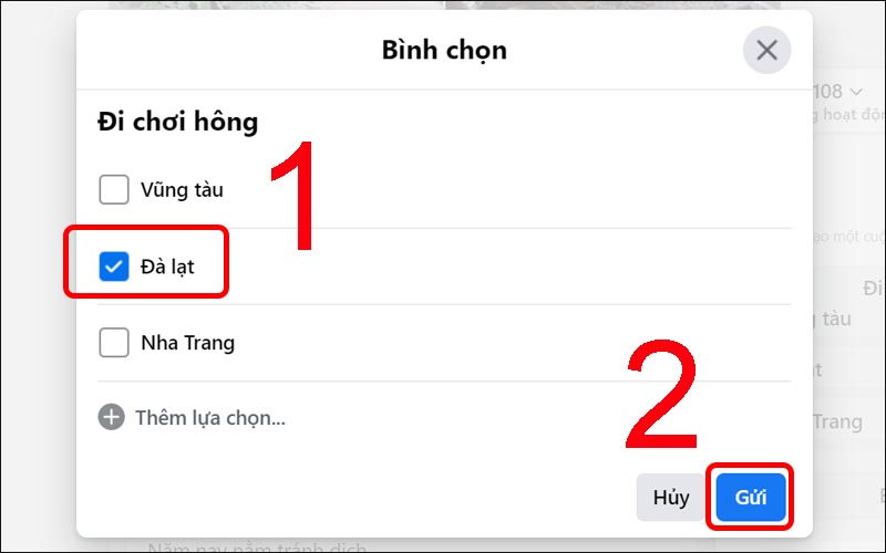 Gửi ý kiến bình chọn