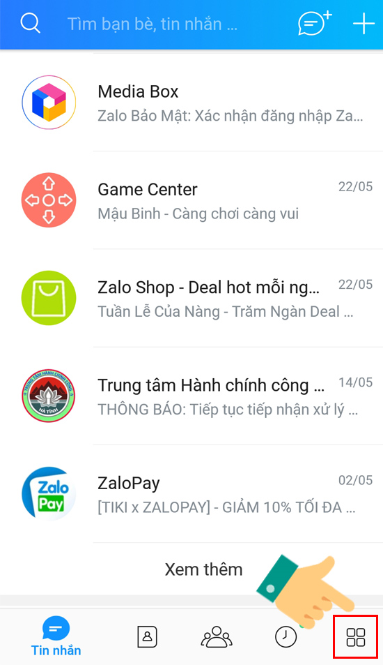 biểu tượng Thêm 