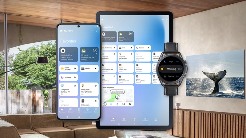 Bixby là một phần trong Samsung SmartThings