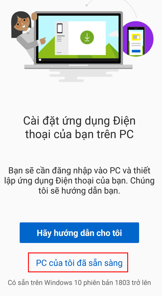 PC của tôi đã sẵn sàng