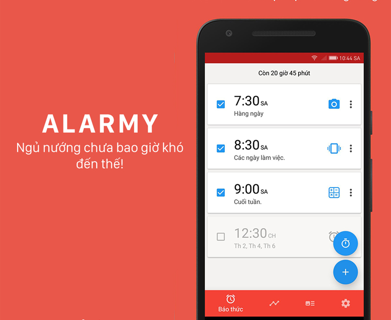 Alarmy được đánh giá là ứng dụng báo thức phiền toái nhất thế giới