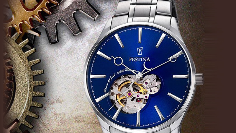 Đồng hồ Festina có bộ máy chất lượng thụy Sĩ bền bỉ, chuẩn xác