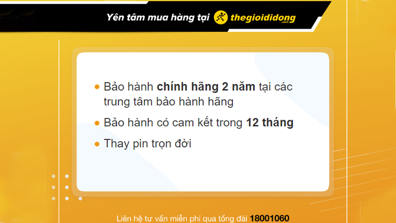 Thế Giới Di Động là chuỗi cửa hàng uy tín để bạn yên tâm khi mua sản phẩm tại đây