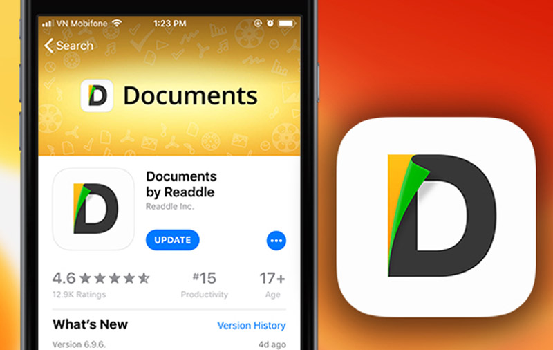 Documents là ứng dụng giúp quản lý file và lưu trữ dữ liệu trên iPhone