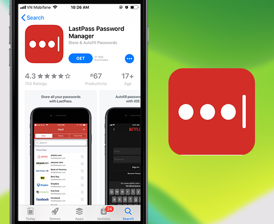 4. LastPass Password Manager