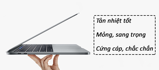 Chất liệu thường dùng trên laptop và ưu nhược điểm của chúng