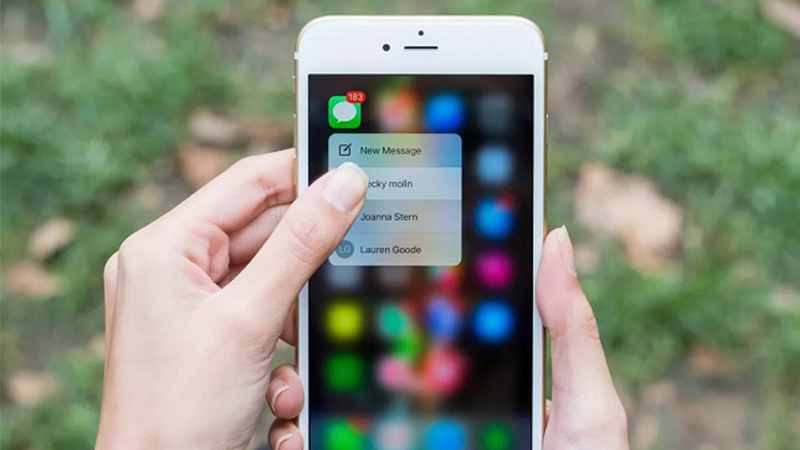 Lí do Apple loại bỏ 3D Touch