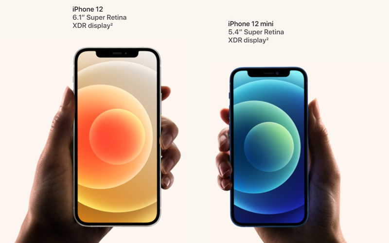 Màn hình Super Retina XDR có trên iPhone 12