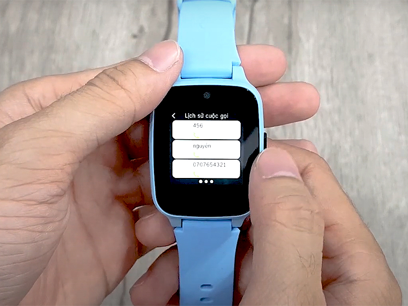 Lịch sử cuộc gọi giúp ba mẹ có thể quản lý các liên hệ của trẻ
