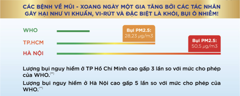 Chất lượng không khí tại thành phố lớn