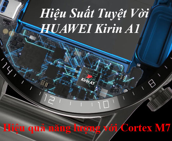 Hiệu suất mạnh mẽ với HUAWEI Kirin A1