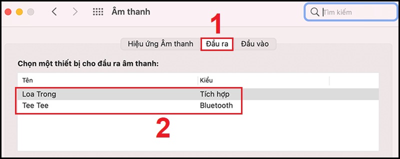 Kiểm tra đầu ra có phải là loa/tai nghe hay chưa