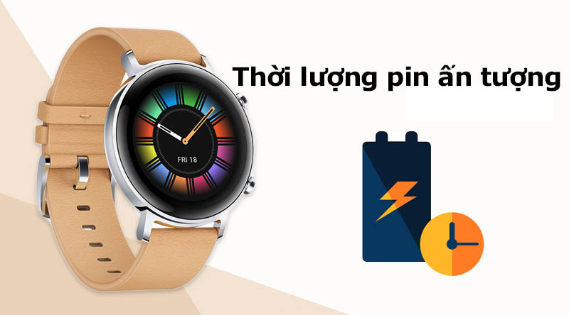 Dung lượng pin ấn tượng lên đến 14 ngày