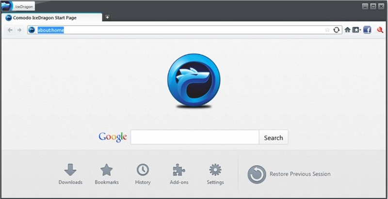 Comodo Icedragon được phát triển dựa trên nền tảng của Mozilla Firefox