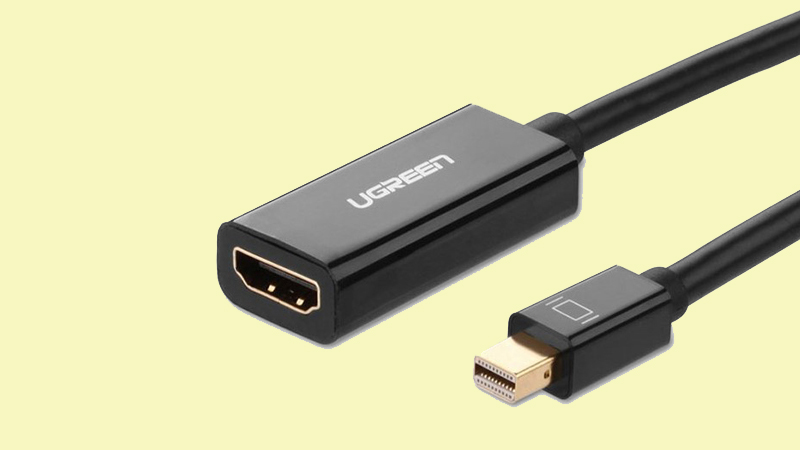 Adapter Mini Displayport sang VGA màu đen 