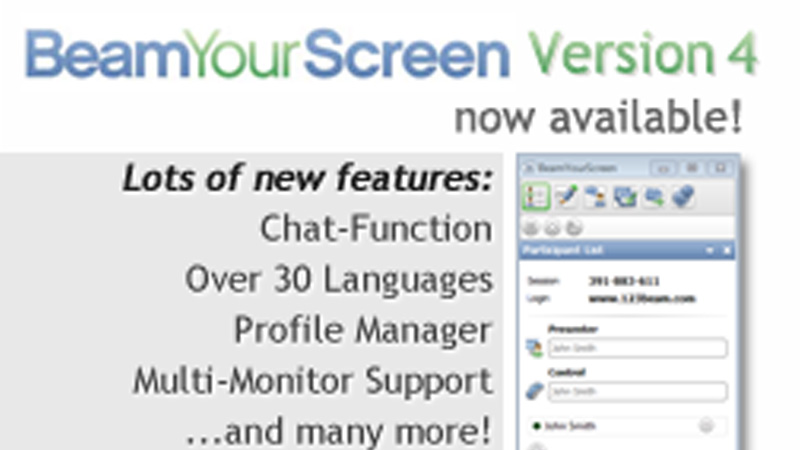 Phần mềm BeamYourScreen
