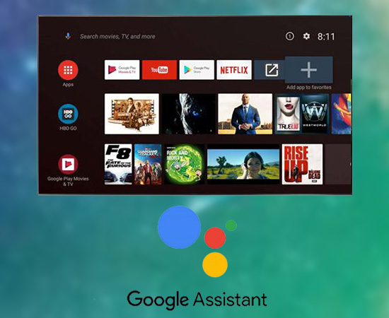 Google Assistant trên tivi