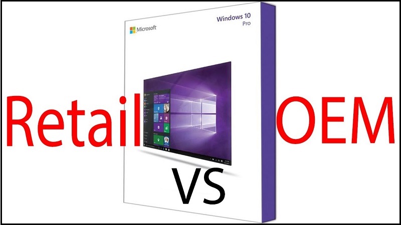Nên sử dụng các bản Windows thương mại hợp pháp để tránh các rủi ro